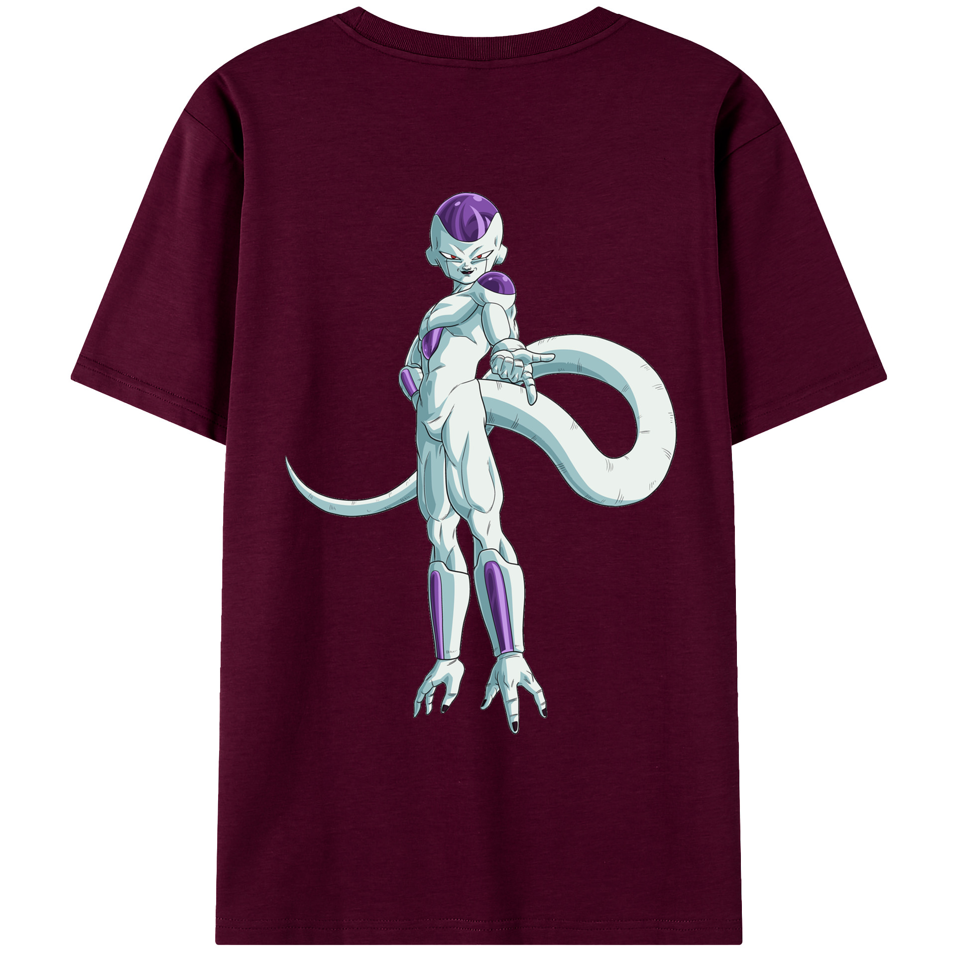 （画像用） ドラゴンボール フリーザ DRAGON BALL Frieza レディース半袖Tシャツ(バックプリント)